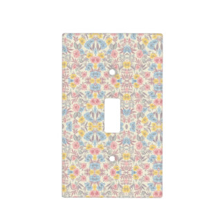 Watercolor Botanical Switch Cover - Flowers