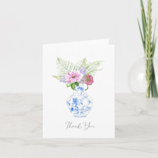 Watercolor Botanical Thank You Card