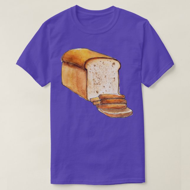 Watercolor bread T-Shirt (Design Front)