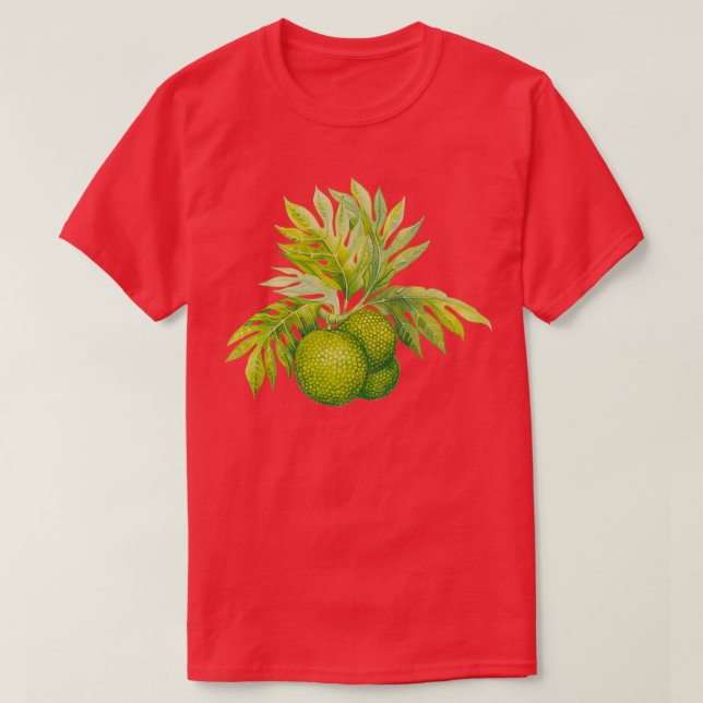 Watercolor breadfruit T-Shirt (Design Front)