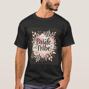 Watercolor Bride Tribe Party Men’s Tshirt