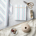 Watercolor Bright Mahjong Bamboo Wrapping Paper