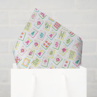 Watercolor Bright Mahjong Tiles
