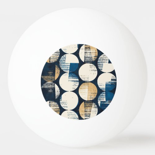 Watercolor Broken Dots Dyed Effect Ping Pong Ball