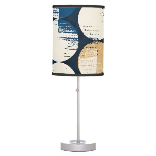 Watercolor Broken Dots Dyed Effect Table Lamp