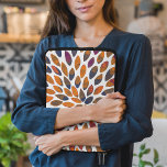Watercolor brush strokes – rusty effect laptop sleeve<br><div class="desc">Abstract painting with symmetrical brush strokes. It is a simple illustration in a very modern and industrial way. Orange,  brown,  purple and blue palette.</div>