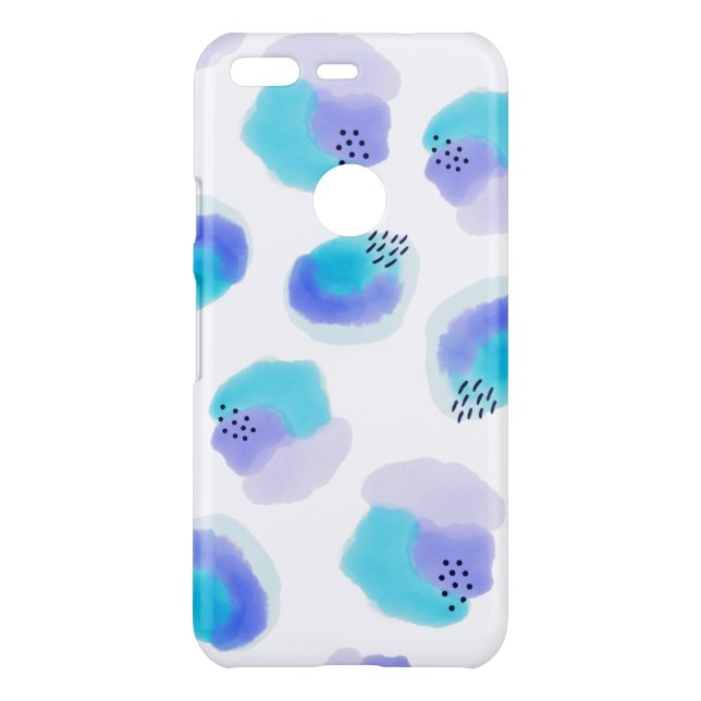 Watercolor Brushstrokes Uncommon Google Pixel Case (Back)