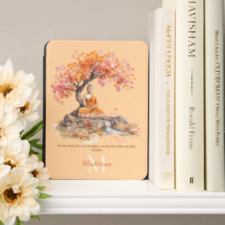 Watercolor Buddha Under A Tree Kindle Cover
