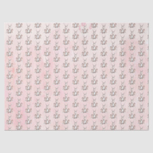 Watercolor Bunny Rabbit coordinating Tissue Paper