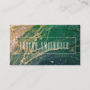 watercolor business card