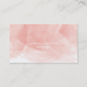 Watercolor Business Card