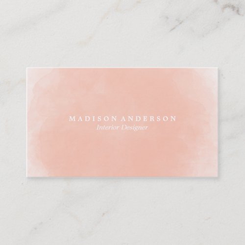 Watercolor  Business Cards