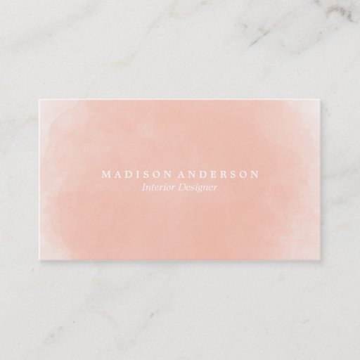 Customizable Watercolor | Business Cards