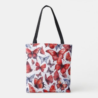 Watercolor butterflies art 