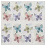 Watercolor Butterflies  Fabric