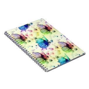 Watercolor Butterflies Photo Notebook
