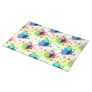 Watercolor Butterflies Placemat