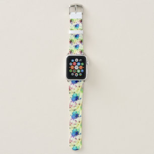 Watercolor Butterflies Watch Band