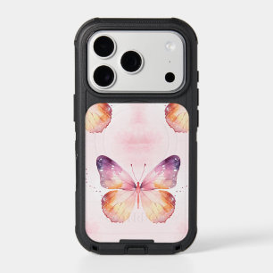 Watercolor Butterfly Art iPhone 17 Pro Case
