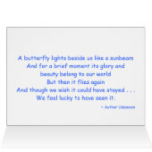 Watercolor Butterfly Cards (Inside Horizontal (Top))