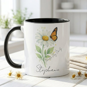 Watercolor Butterfly – Inspirational Mother's Day  Mug