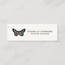 Watercolor Butterfly Minimalist Logo