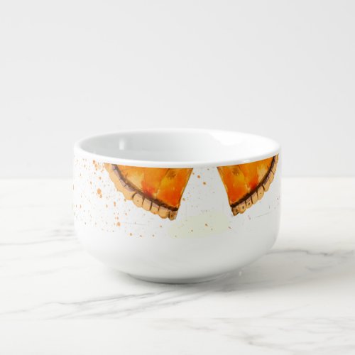 Watercolor Butterfly Seamless Delicate Pattern Soup Mug