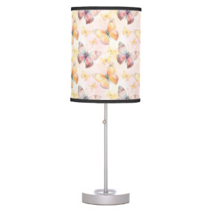 Watercolor Butterfly Whimsy Table Lamp