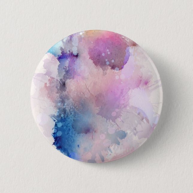 Watercolor Button (Front)