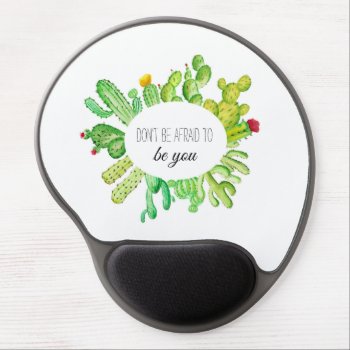 Watercolor Cactus Mouse Pad by boidesigns at Zazzle