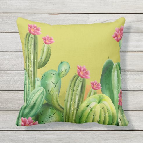 Succulent Decorative & Throw Pillows | Zazzle