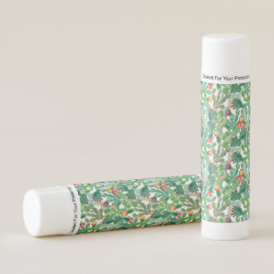 Watercolor Cactus Pattern Lip Balm