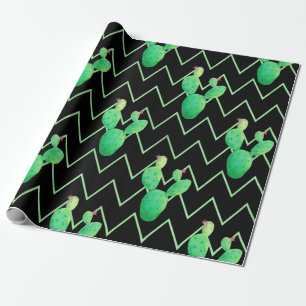 Watercolor Cactus Wrapping Paper
