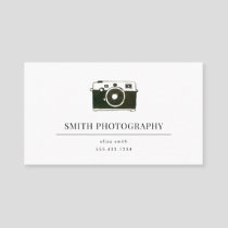 Watercolor Camera Photography Business Card
