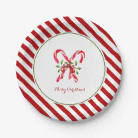 candy cane border paper