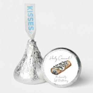 Watercolor Cannoli 1st Birthday Party Hershey®'s Kisses®