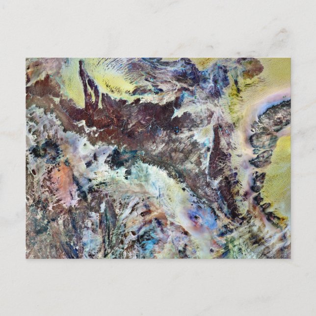 Watercolor Canvas Postcard (Front)