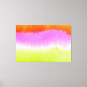 Watercolor Canvas Print