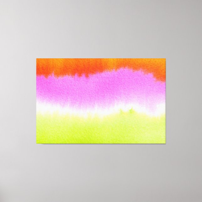 Watercolor Canvas Print (Front)
