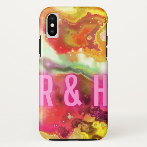 Watercolor  iPhone XS case
