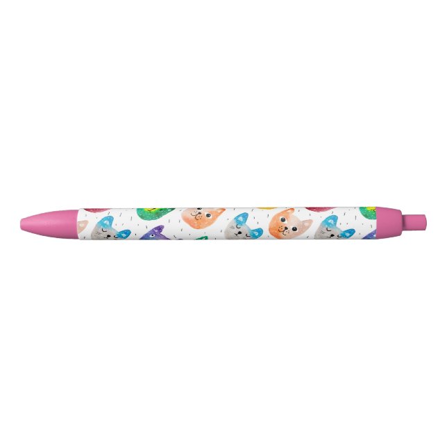 Watercolor cats and friends pen (Front)