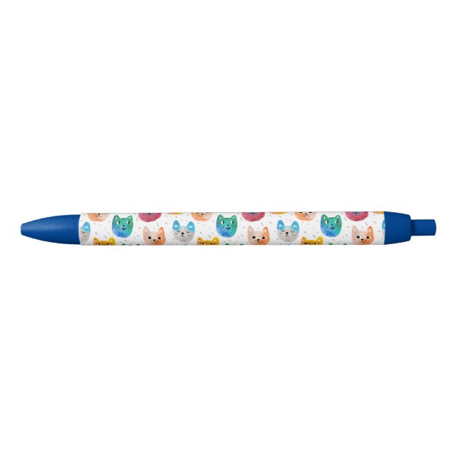 Watercolor cats and friends pen (Front)