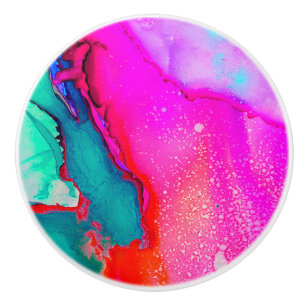 Watercolor Ceramic Knob