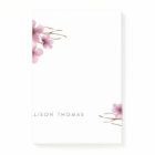 Watercolor Cherry Blossoms Personalized