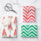 Watercolor Chevron Watermelon Popsicle