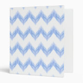 watercolor chevron zigzag binder (Front/Inside)