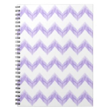 watercolor chevron zigzag notebook