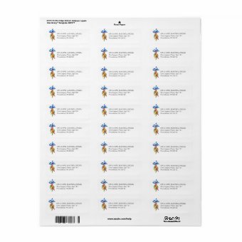 Watercolor Chili Peppers Address Labels | Zazzle