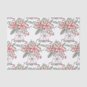 Watercolor Christmas Bell  Tissue Paper