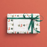 Watercolor Christmas cookie drinks non photo Foil Holiday Card<br><div class="desc">A fun festive design featuring watercolor winter favourites - hot chocolate,  candy cane,  stocking. Merry Christmas in contemporary script font,  perfect to celebrate the holiday season. can be edited,  part of a collection.</div>